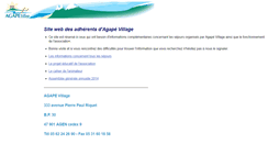 Desktop Screenshot of agavi.cyberporte.net